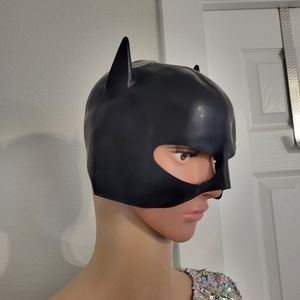 Latex catwoman mask